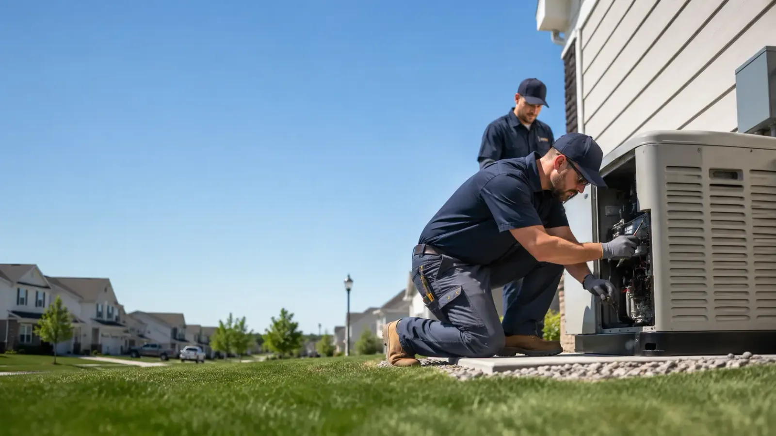 Generator Installation in Pool, WV